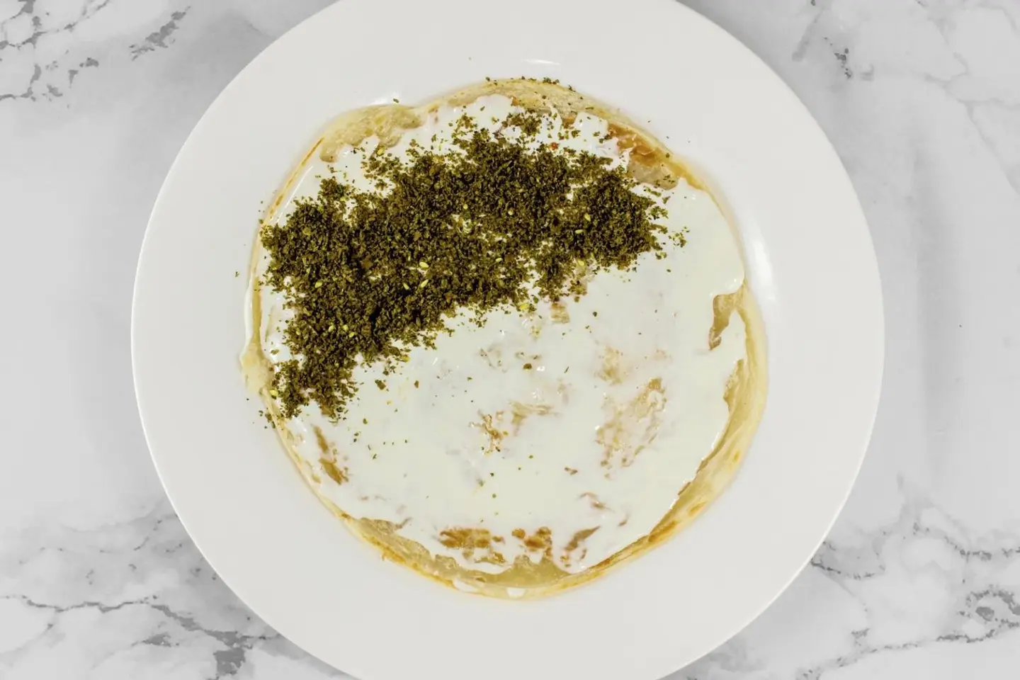 جباتي لبنة بالزعتر