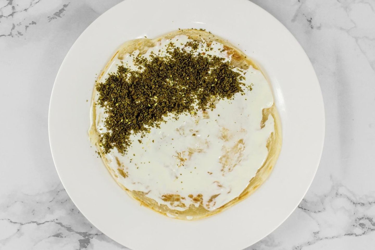 Jubati Labneh With Zaetar
