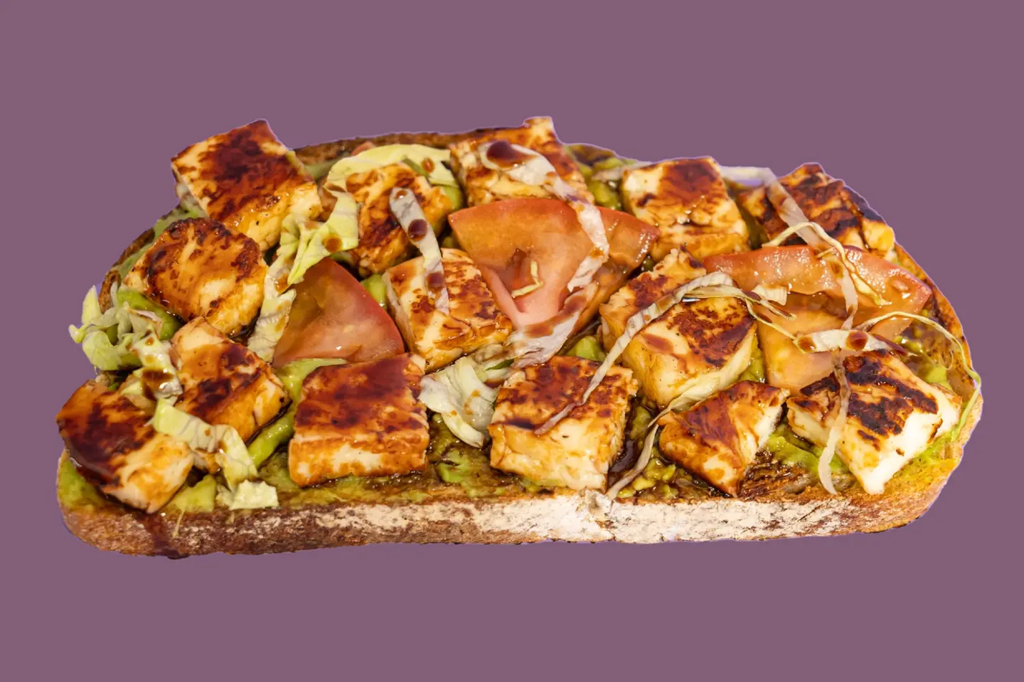 Halloumi Avocado