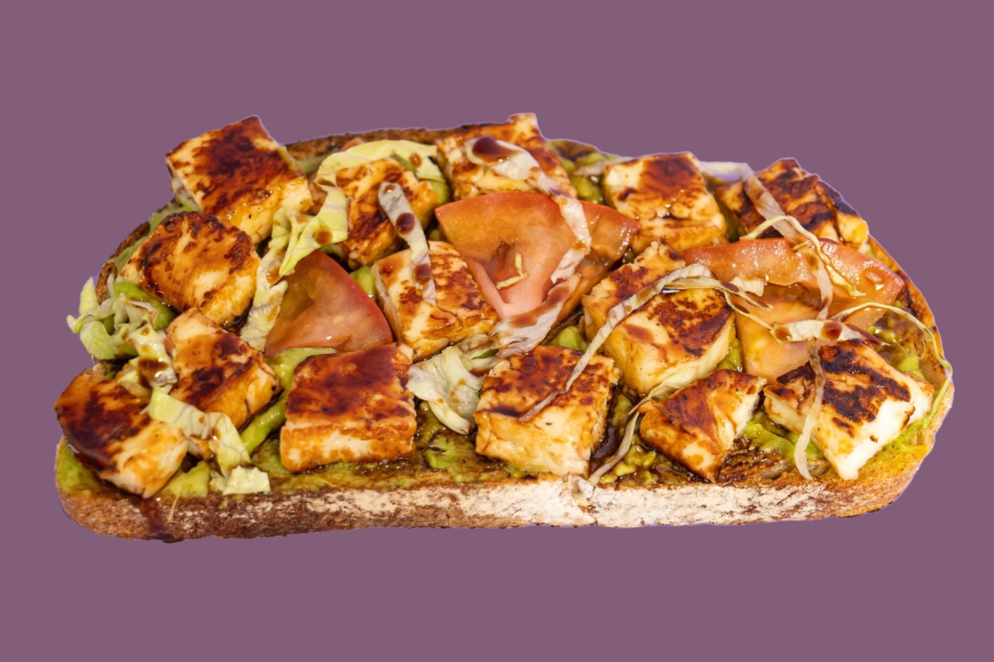 Halloumi Avocado