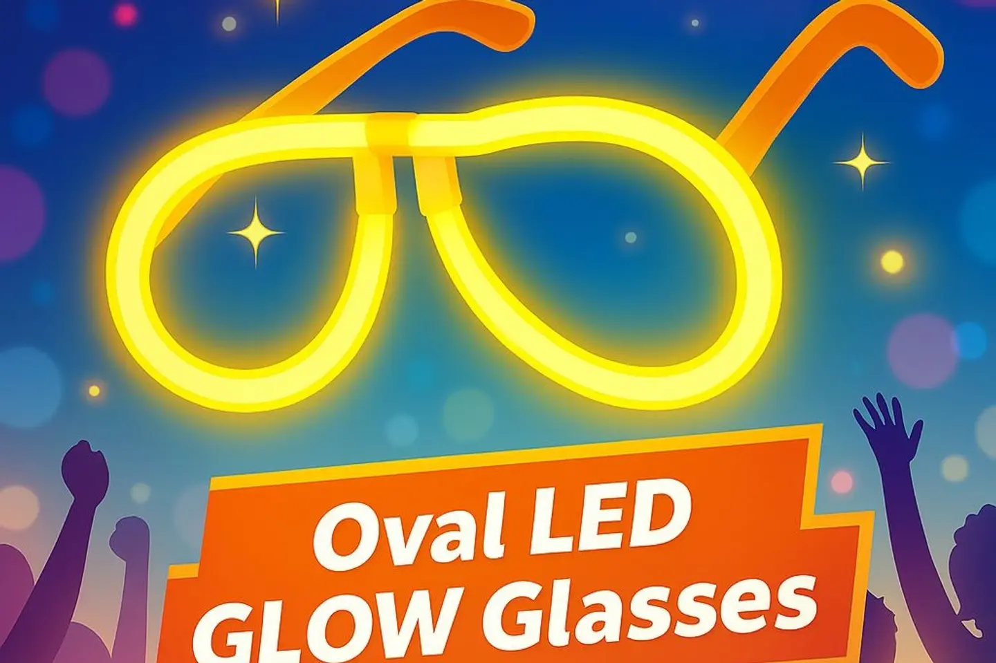 نظارة حفلات مضيئة