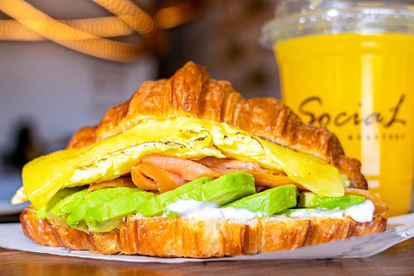 Salmon Avocado Egg