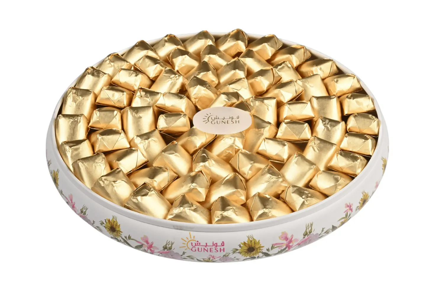 Golden Wafer Filling – White Plate