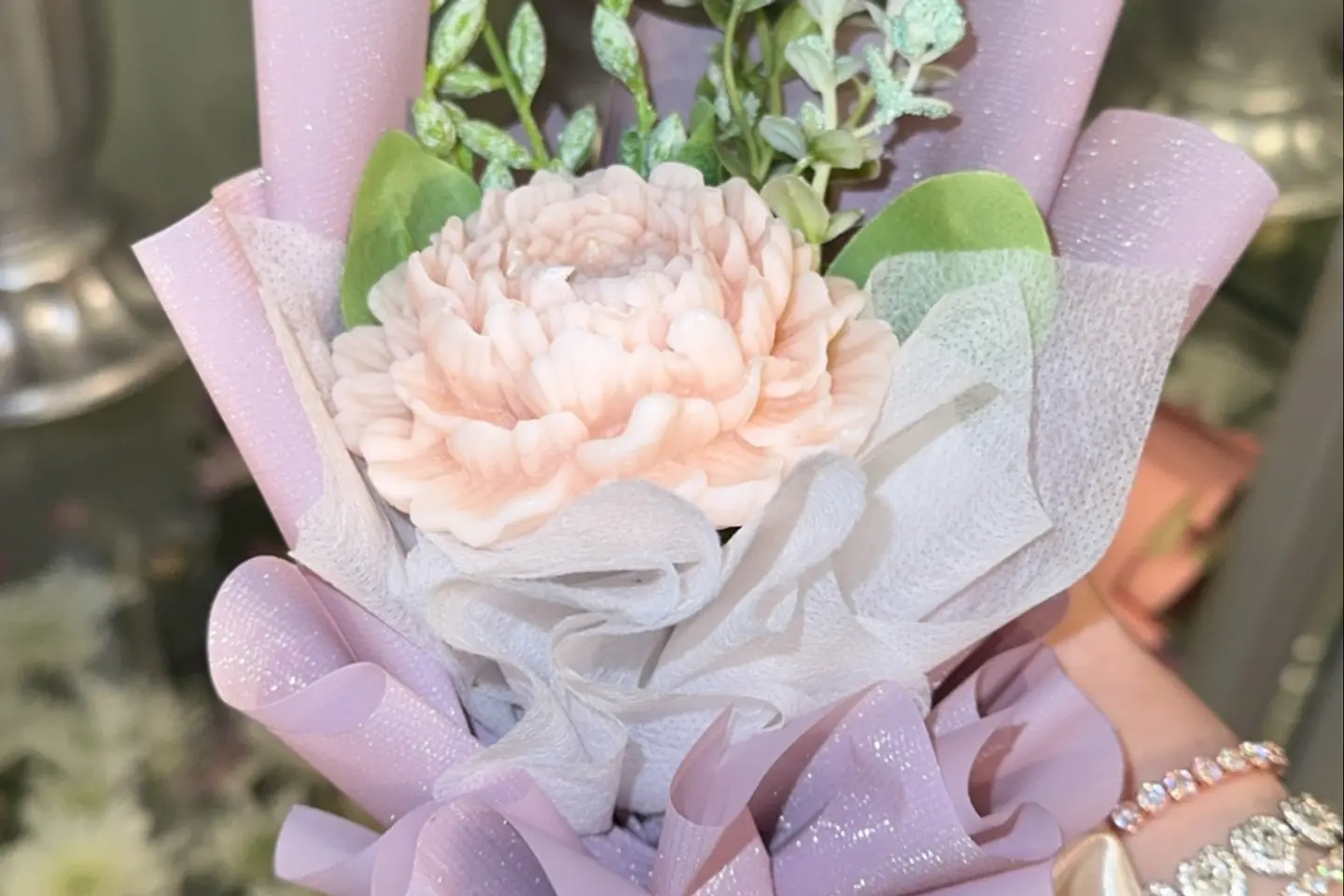 ‏Candle Bouquet  A