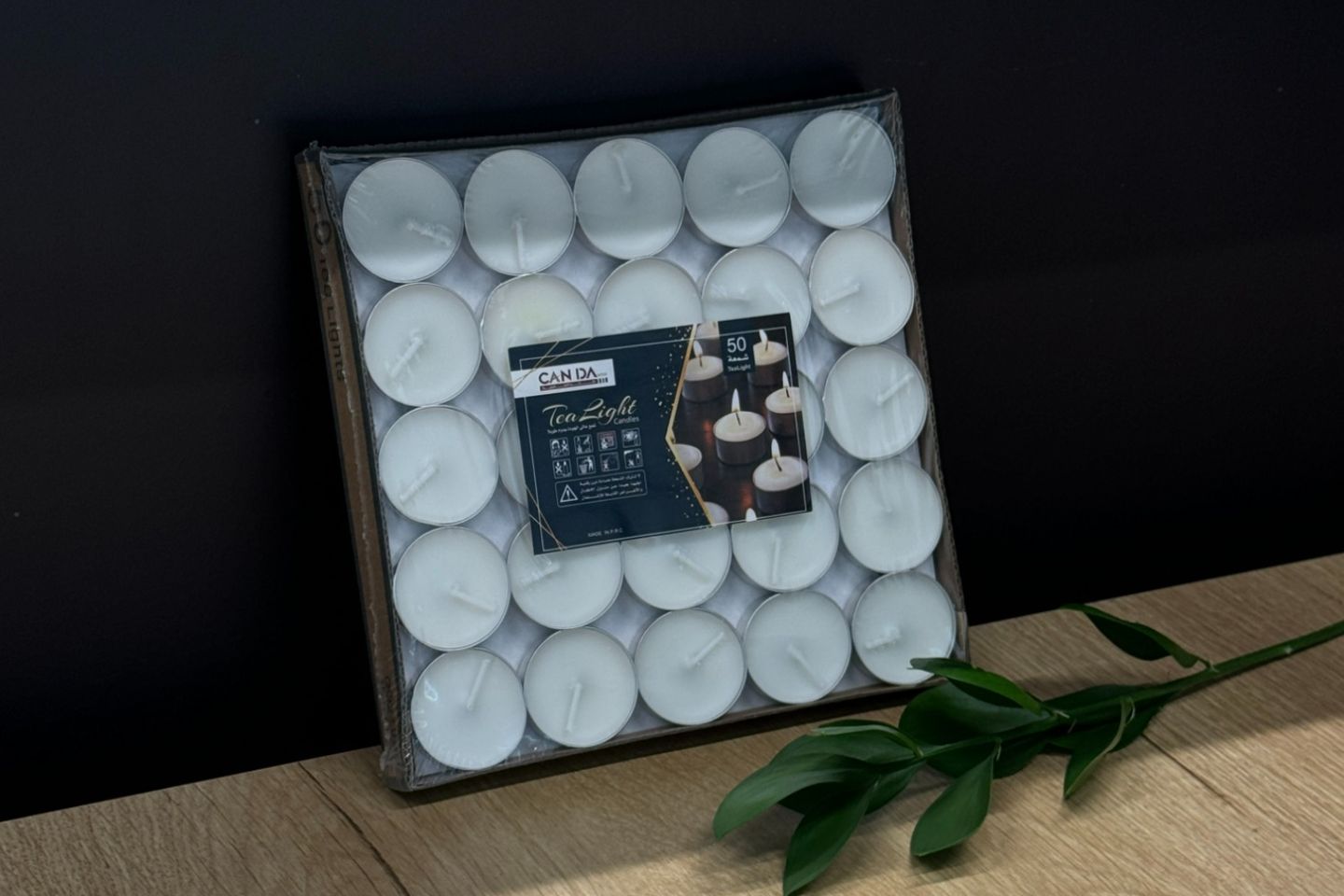 White Candle Box