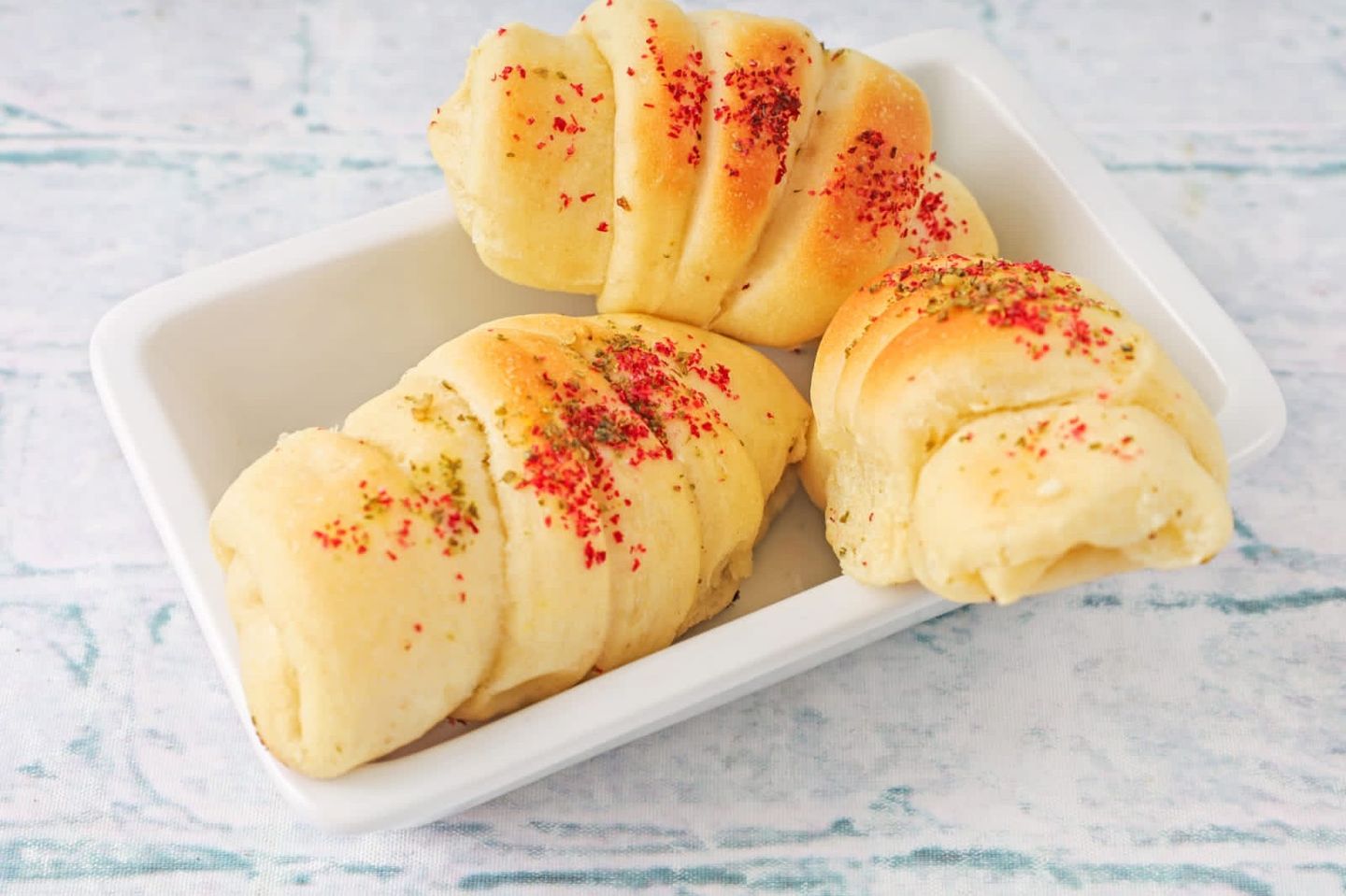 Croissant With White Cheese