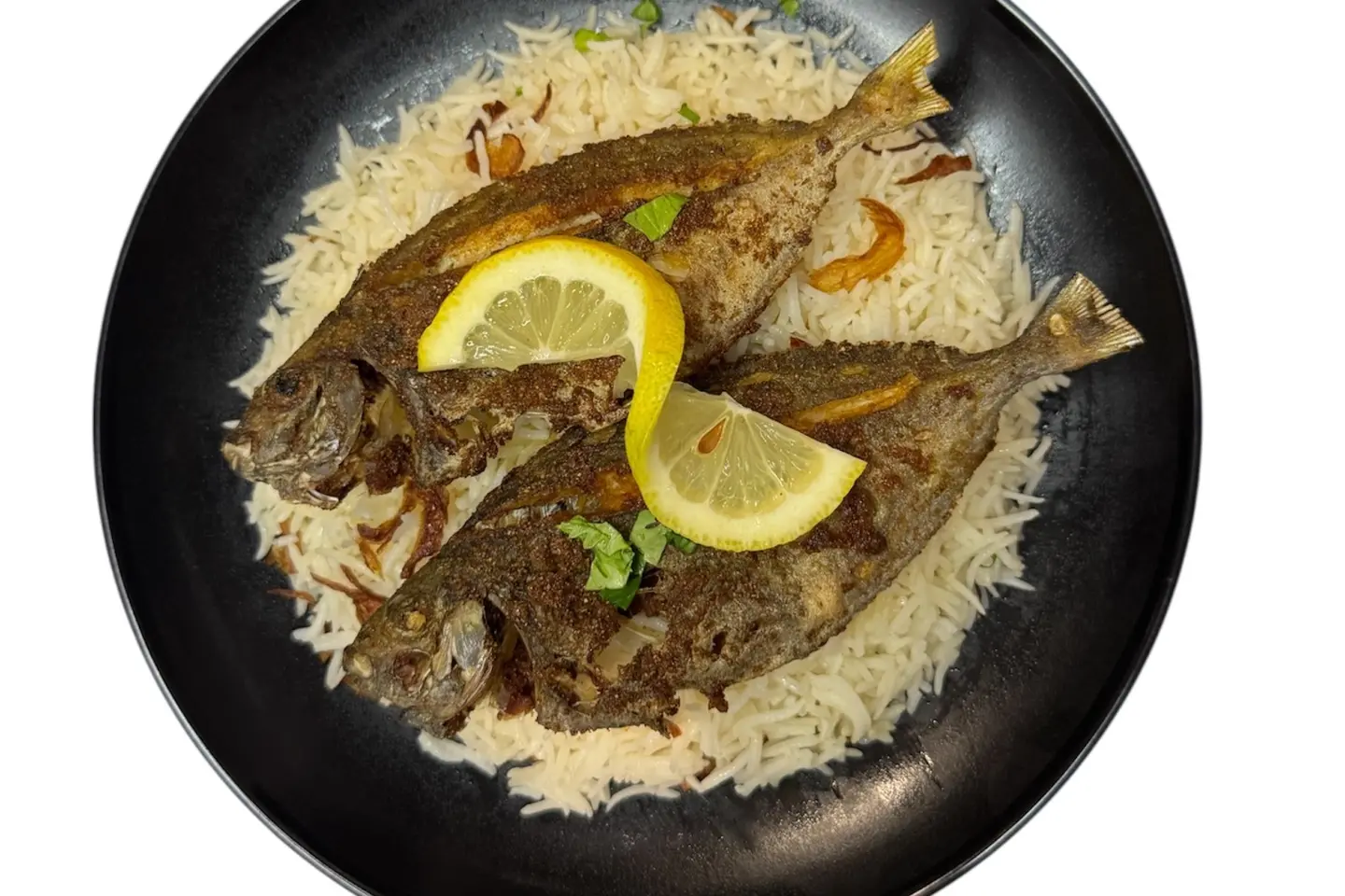 Fried Safy With Rice