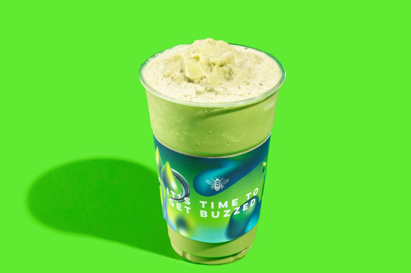 Vanilla Matcha Ice Beelended