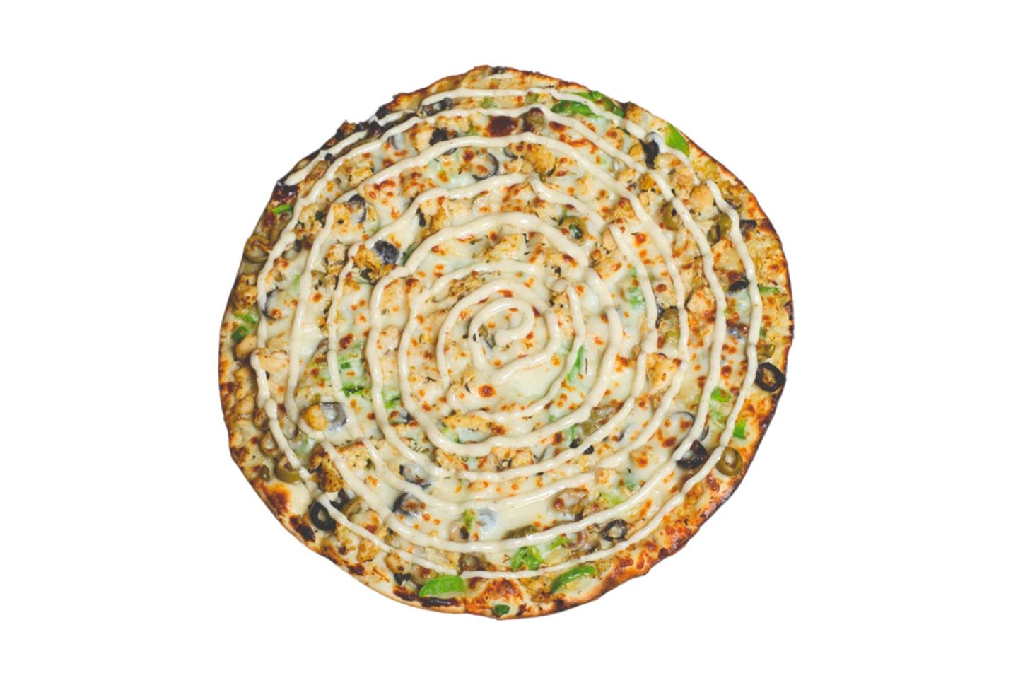 بيتزا خضار صغيرة