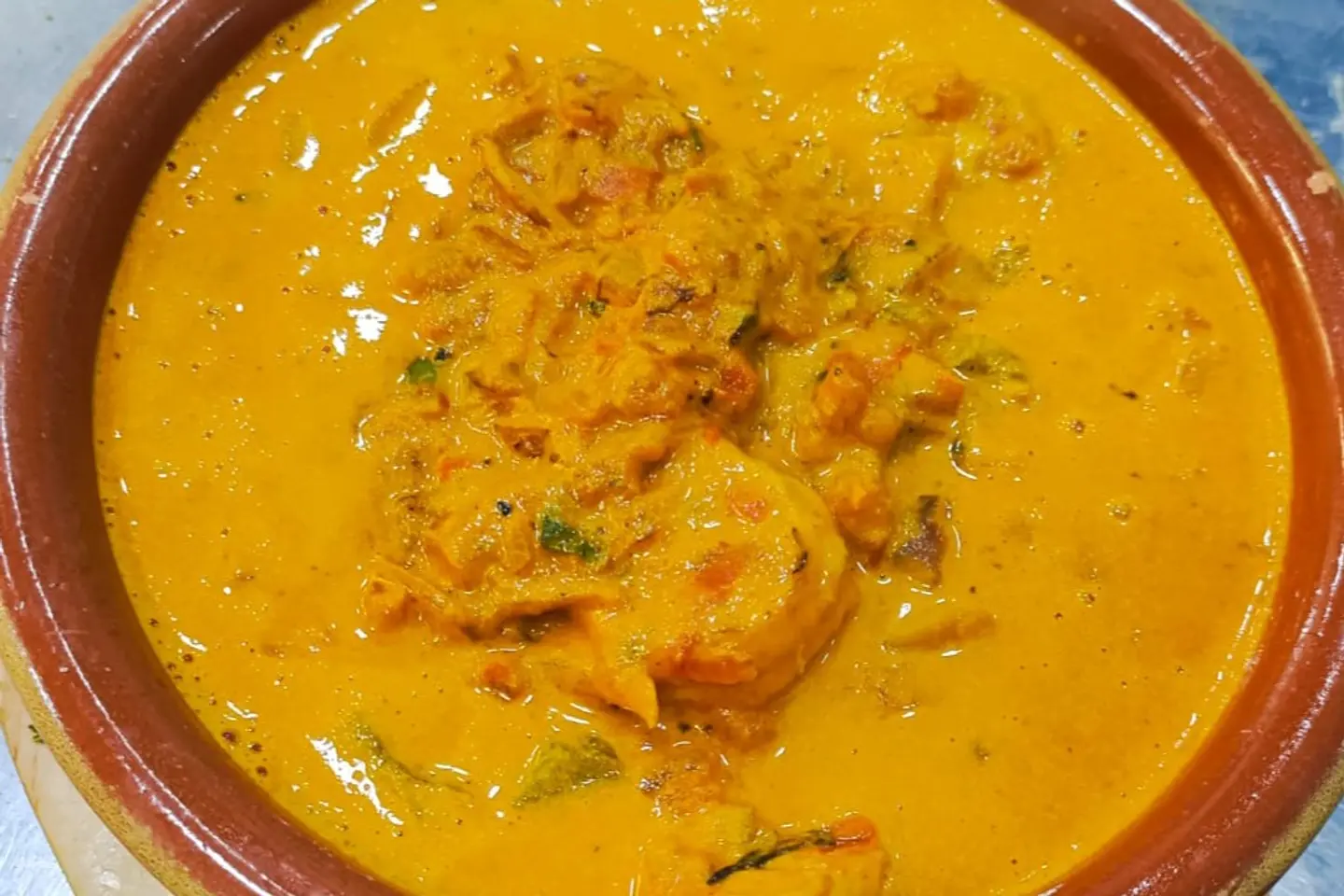 طاجن ربيان بالكريمة