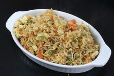 أرز مقلي بالبيض