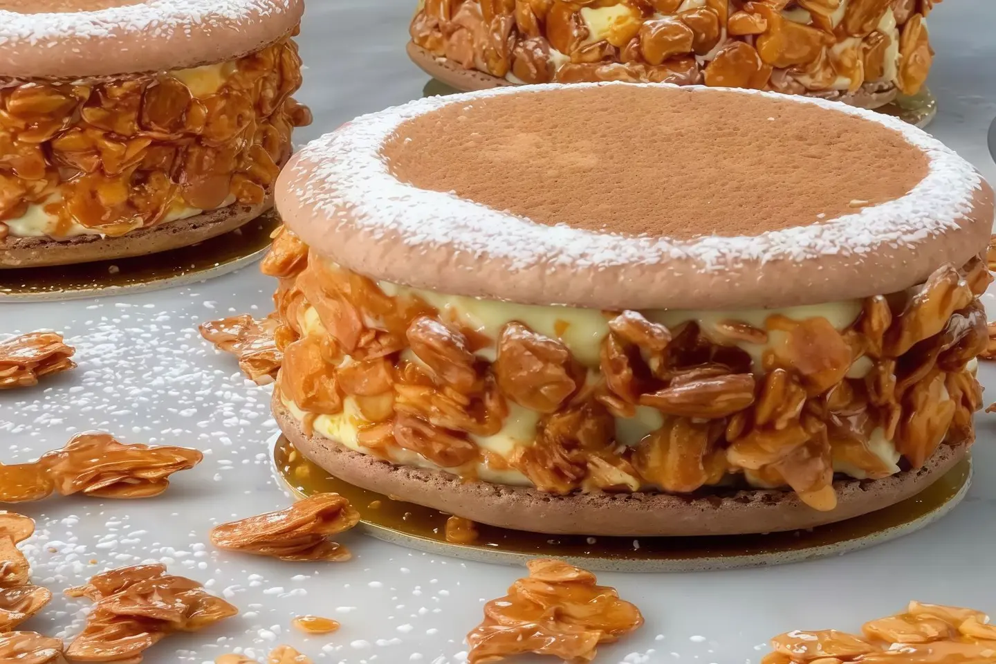Macaron Brownies
