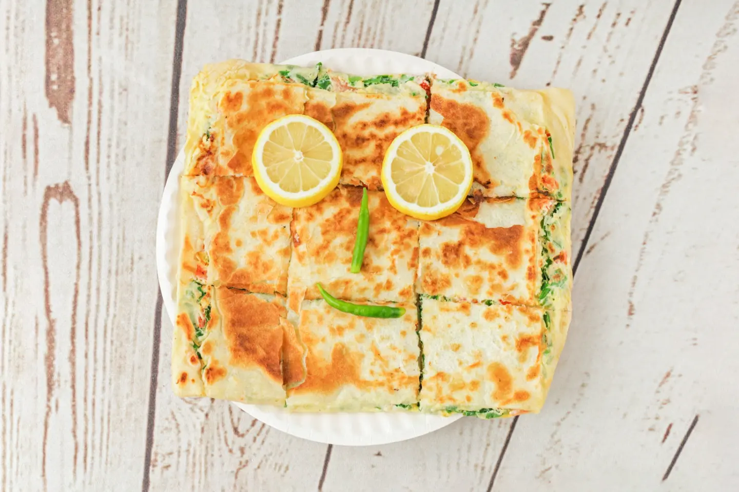 مطبق خضار باللحم المفروم الطازج