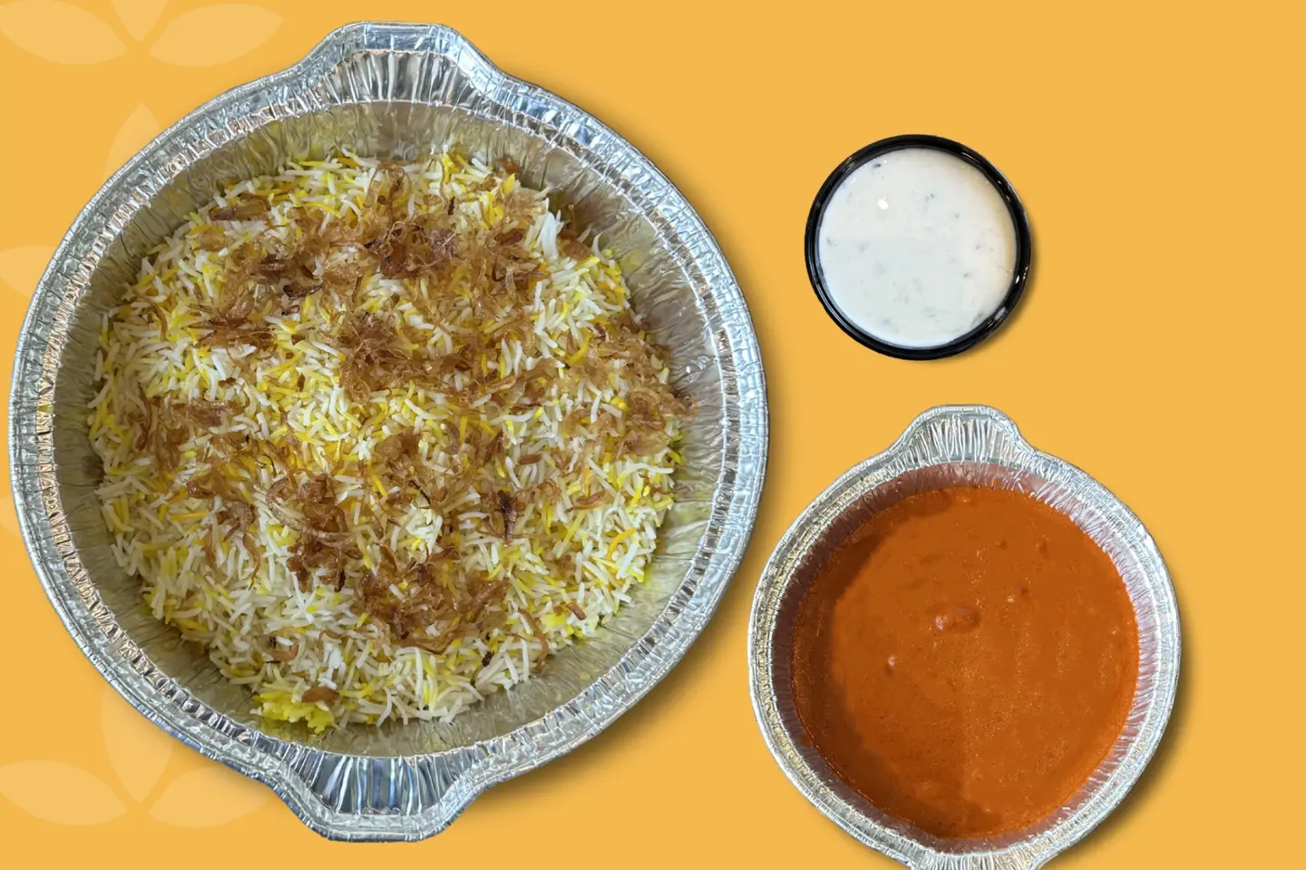 Chicken Tikka Masala With Biryani Rice