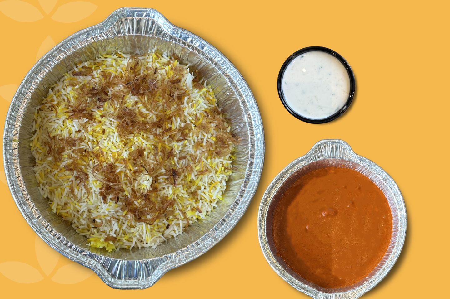 Chicken Tikka Masala With Biryani Rice