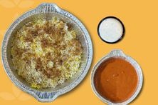 دجاج تكا ماسالا مع أرز برياني