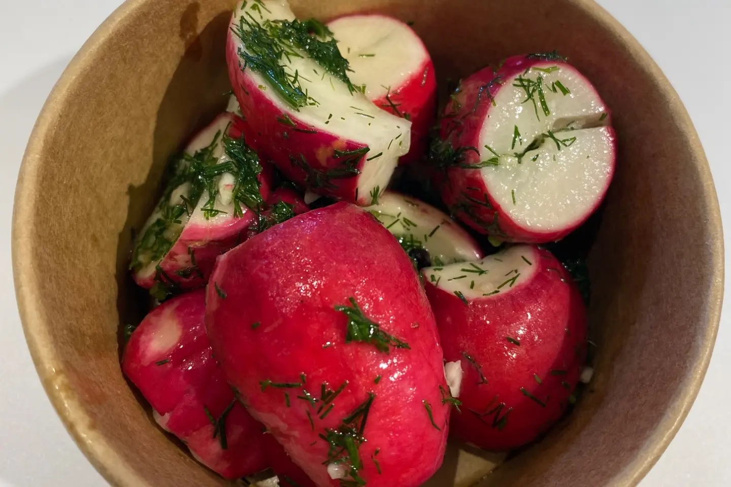 سلطة فجل مخلل