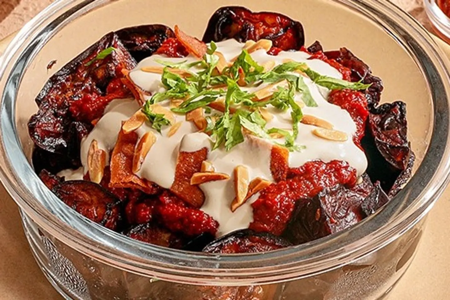 فتة الباذنجان