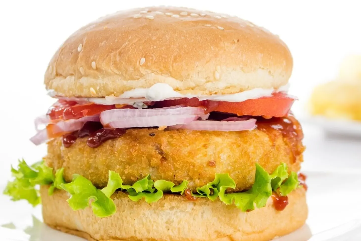 Fried Chicken Burger