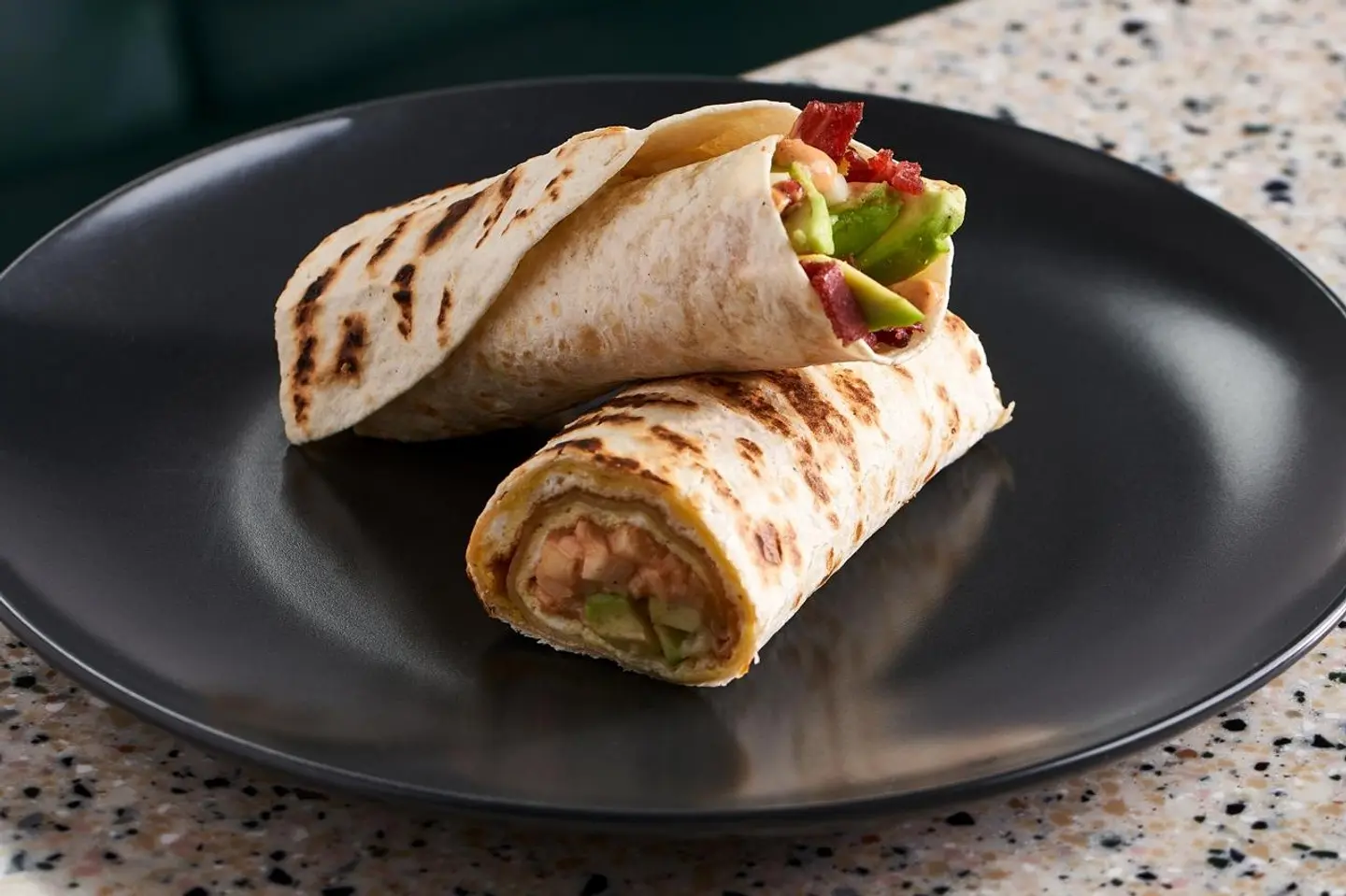 Spicy Egg Burrito Wrap