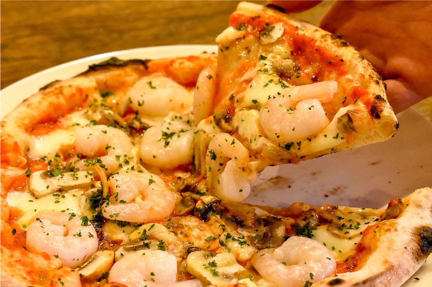 Shrimp Pizza