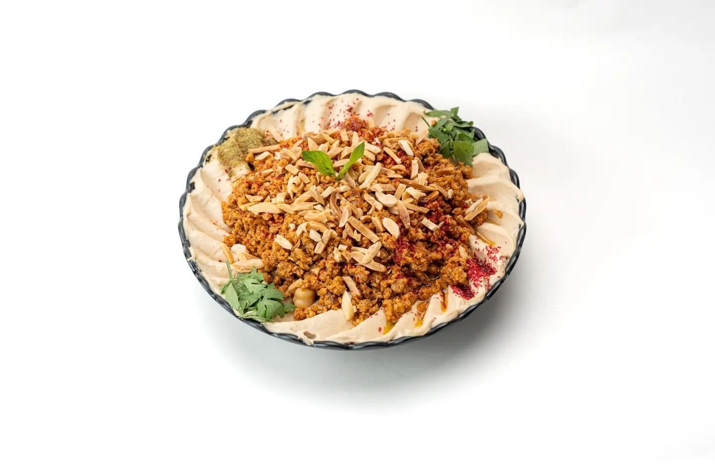 Hummus With Meat