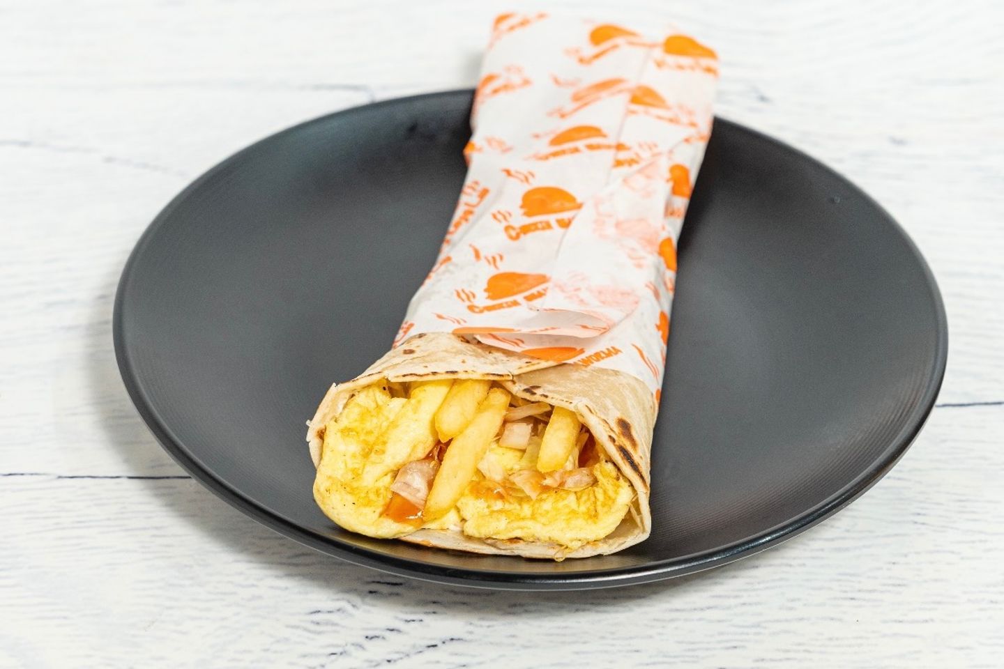 Egg And Cheese Porotta Roll