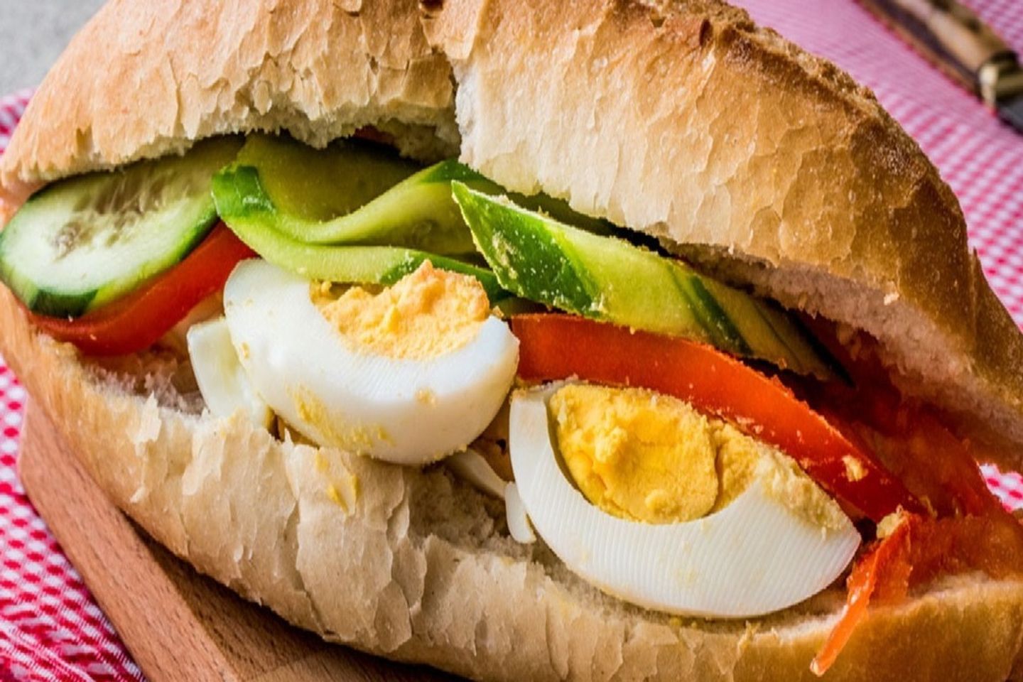 Boiled Egg Sandwich