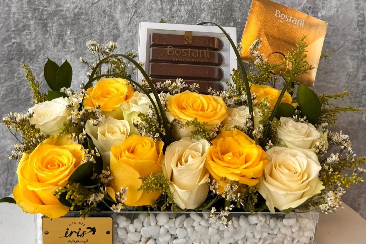 ستاند المزاج الأصفر