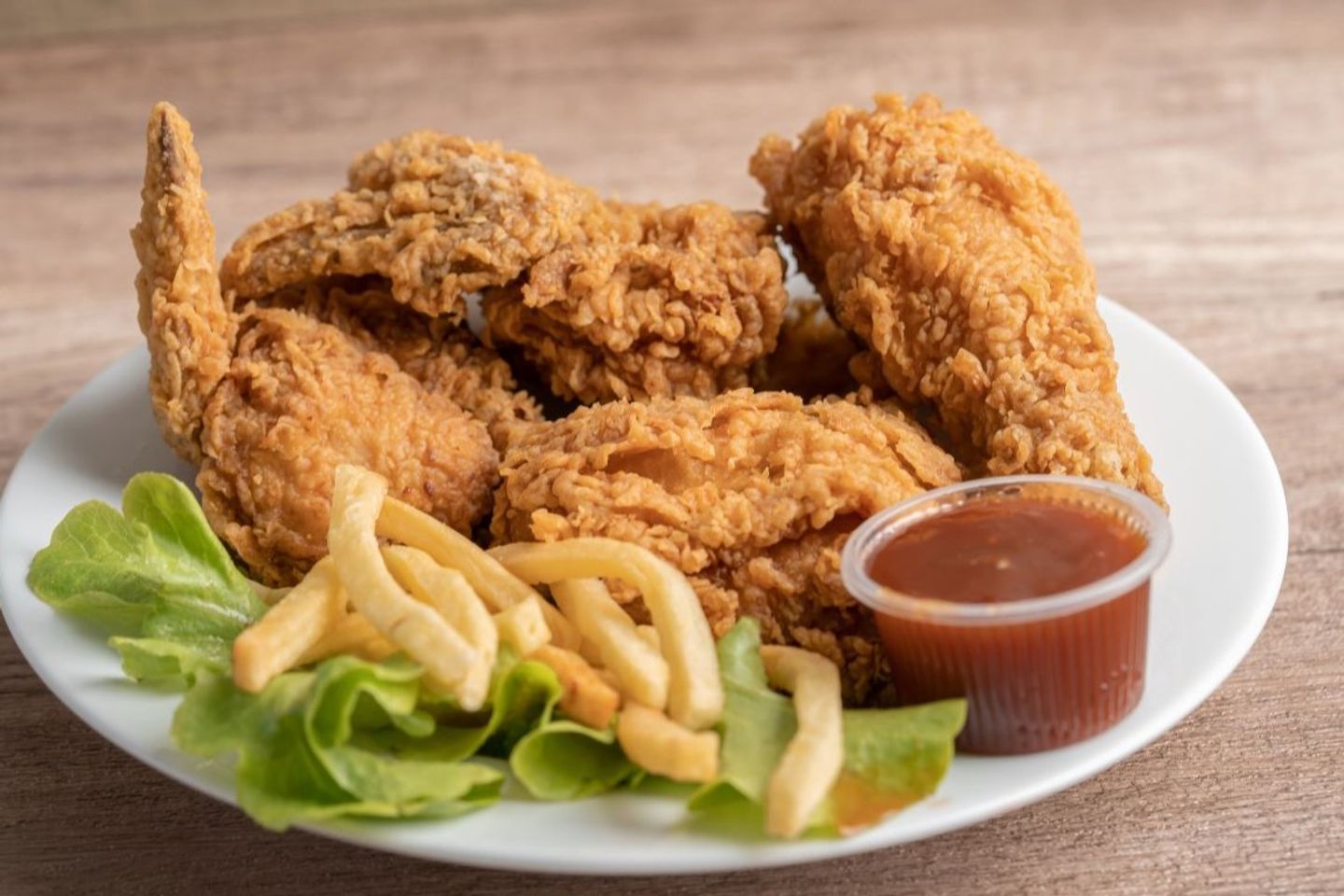 Broasted Chicken 4 Pcs