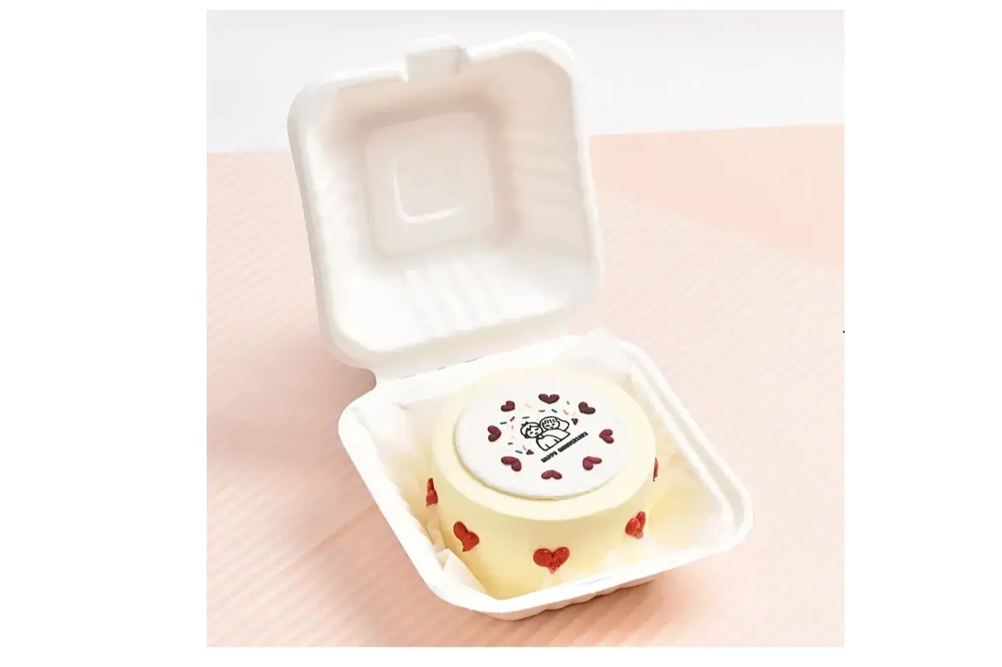 Happy Anniversary Mono Cake