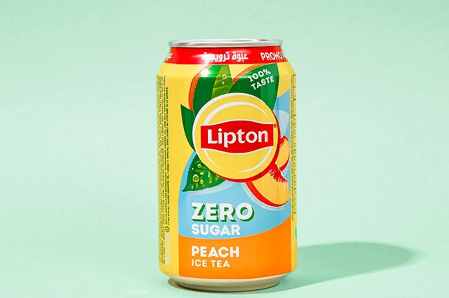 Ice Lipton Peach Zero Sugar