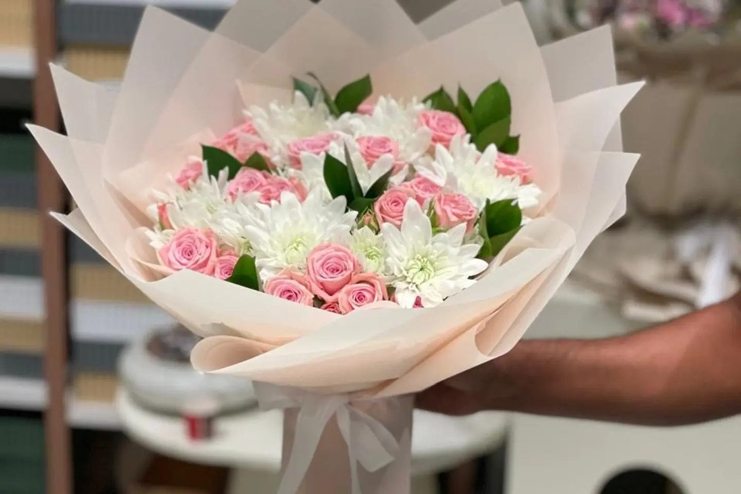 Bouquet Of Natural Roses