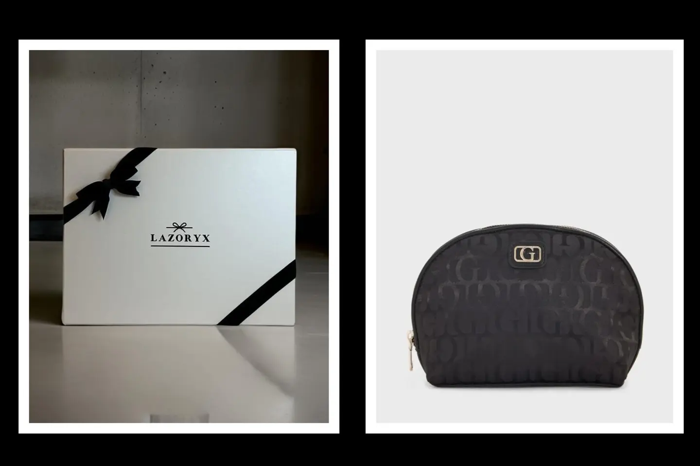 شنطة مكياج جس ماركة عالمية أصلية لون اسود