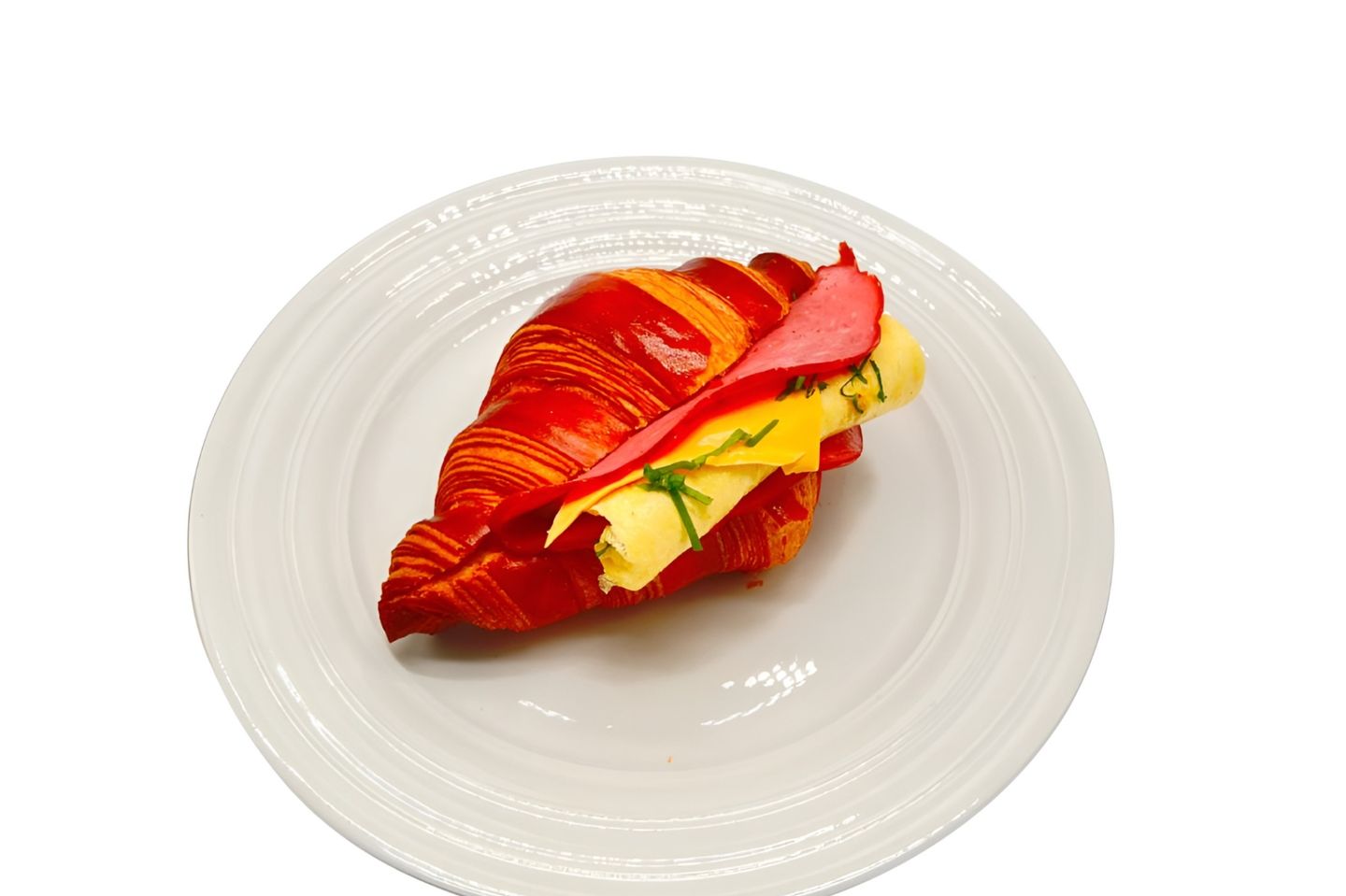 Egg Cheese Croissant Beef