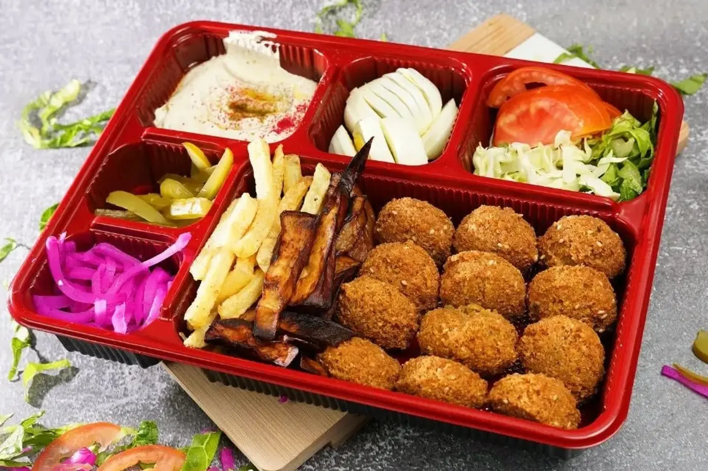 Mixed Falafel Plate