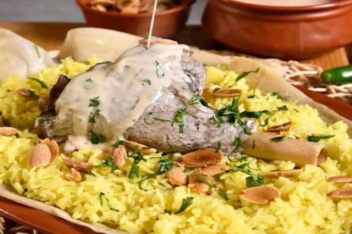 Mansaf Meat Bananas