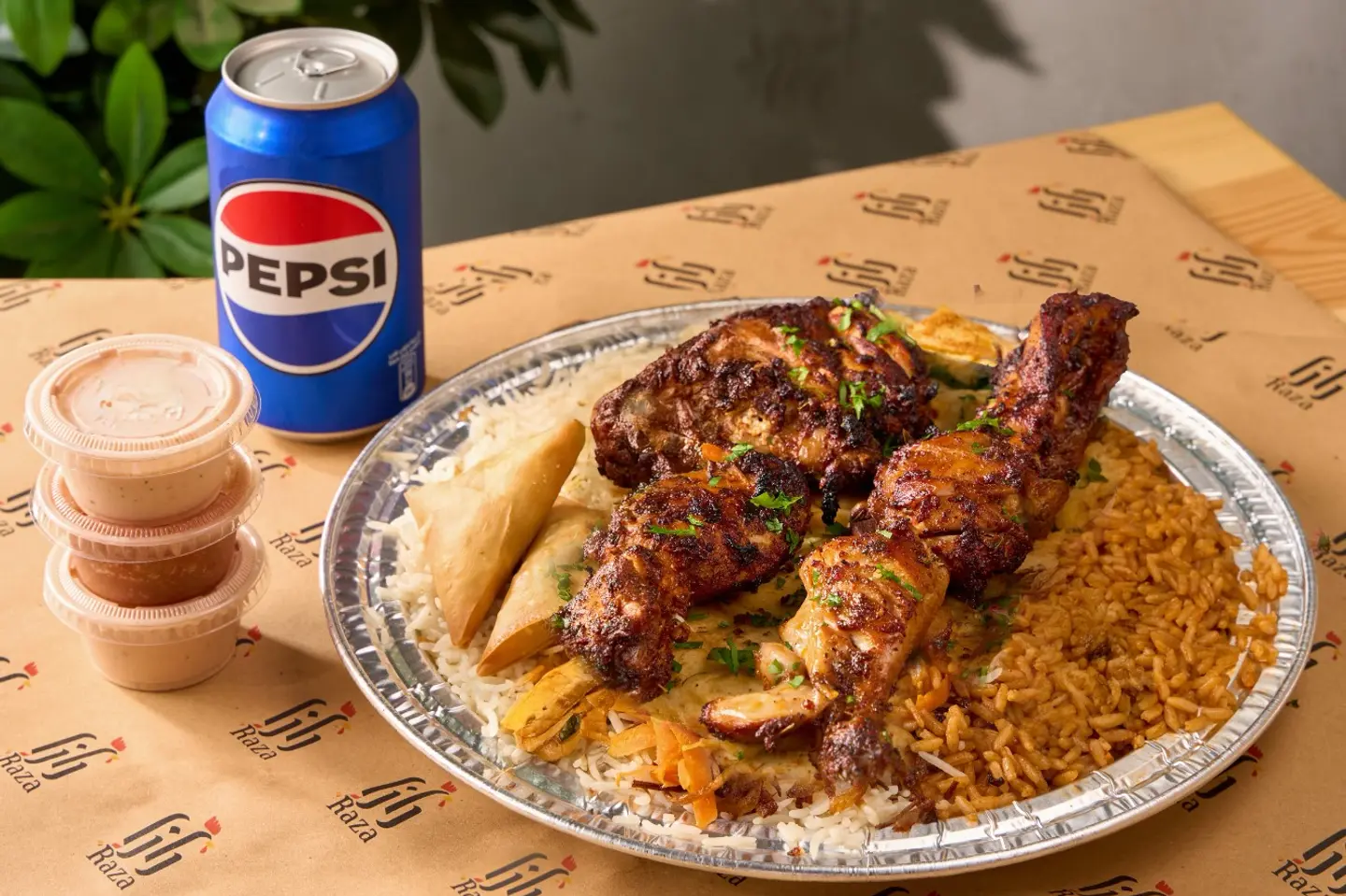 وجبة الأفراد - رازا عالجمر