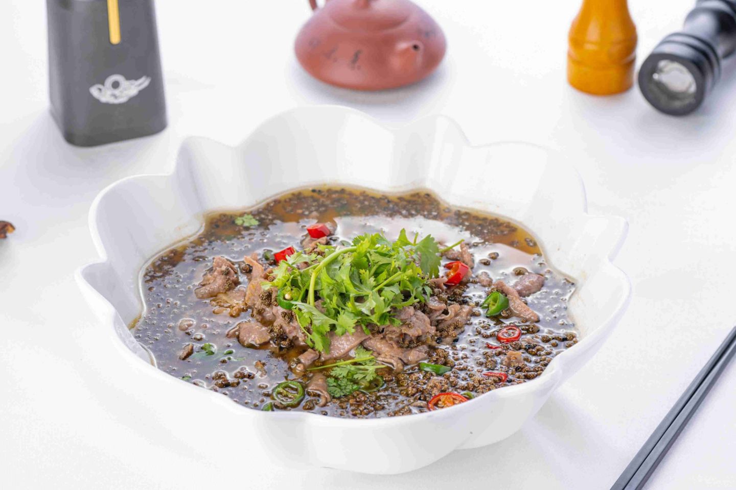 M5 Flash Fried Ox Tongue With Vine Pepper Oil