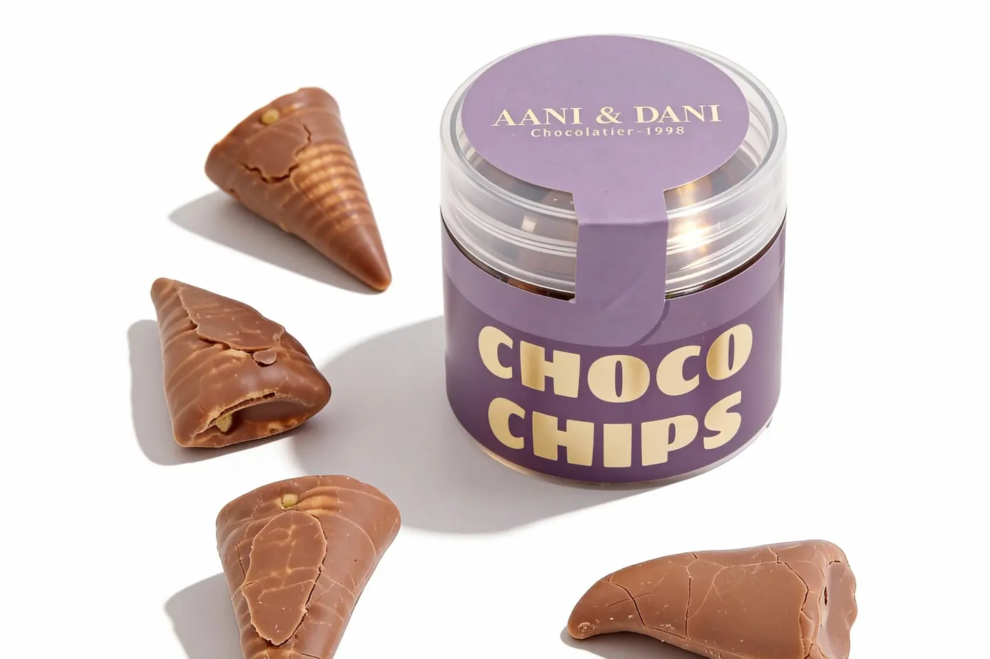 شوكو شيبس جار بنفسجي