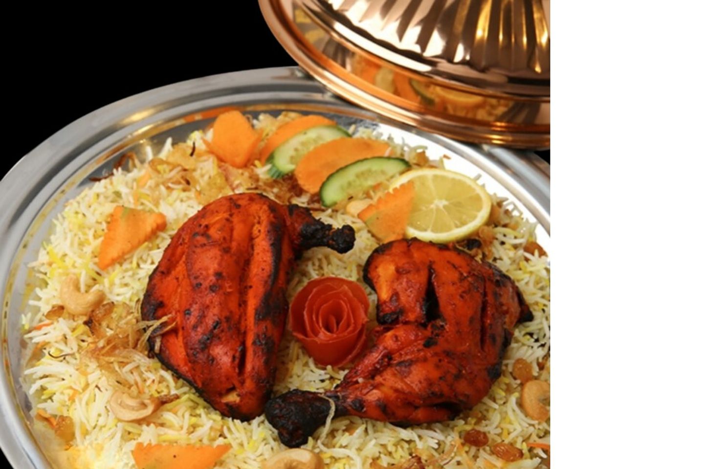 Chicken Tandoori With Rice