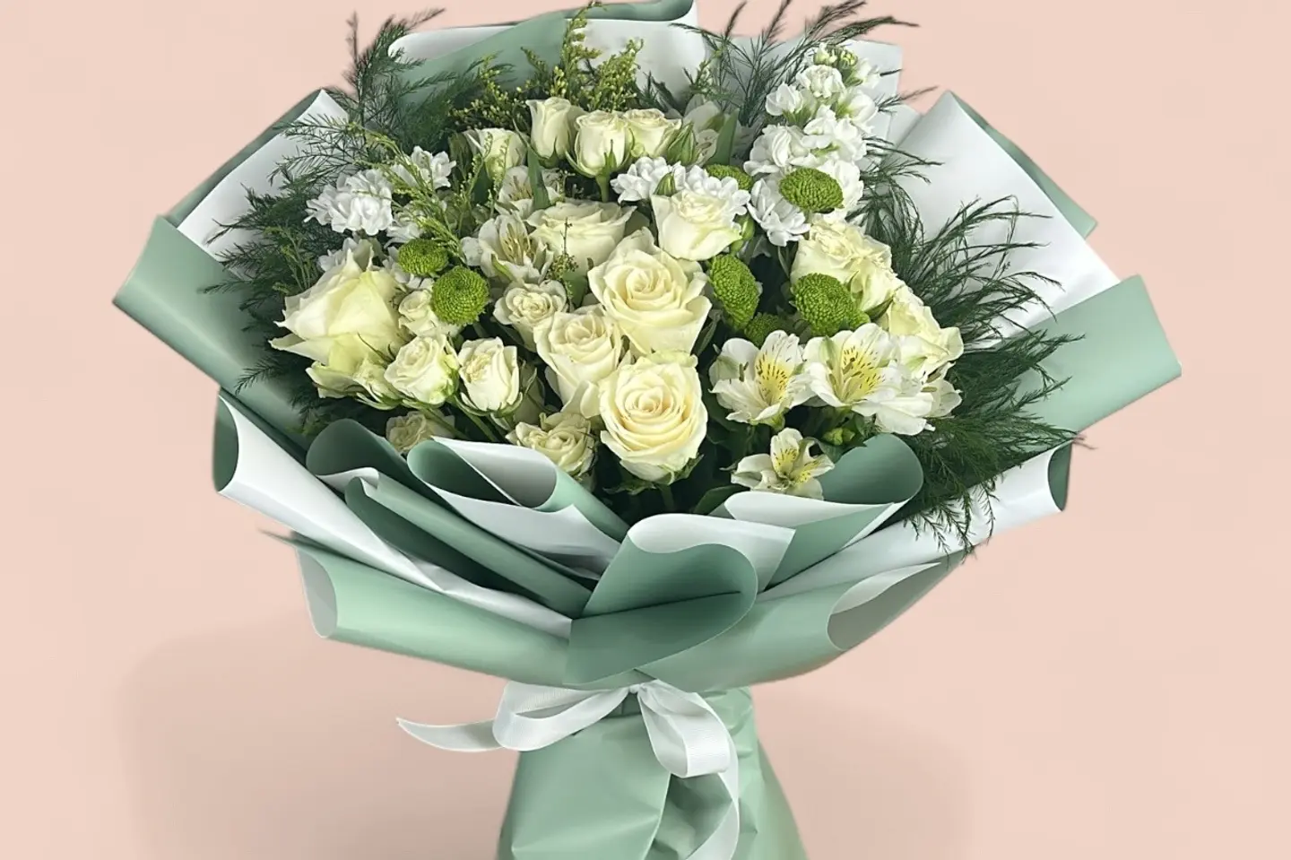 Boss's Day   White Bouquet