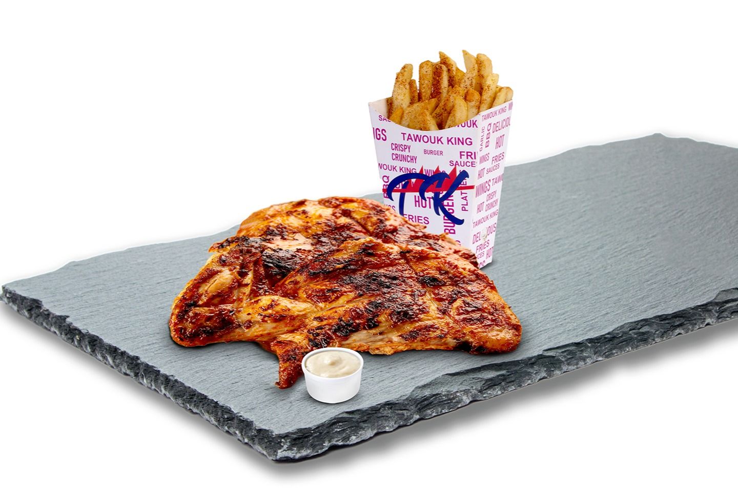 Half Grilled Chicken