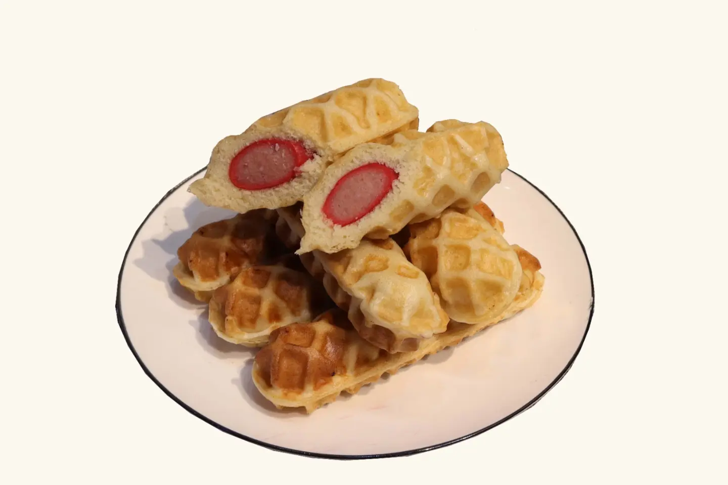 Classic Hotdog Waffle