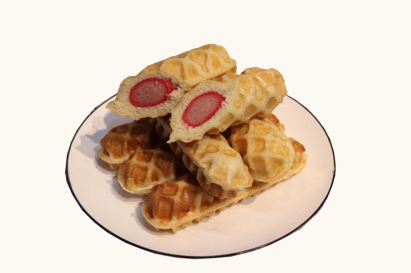 Classic Hotdog Waffle