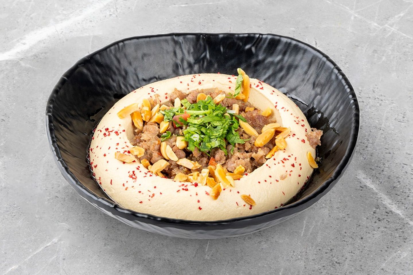 Hummus With Meat