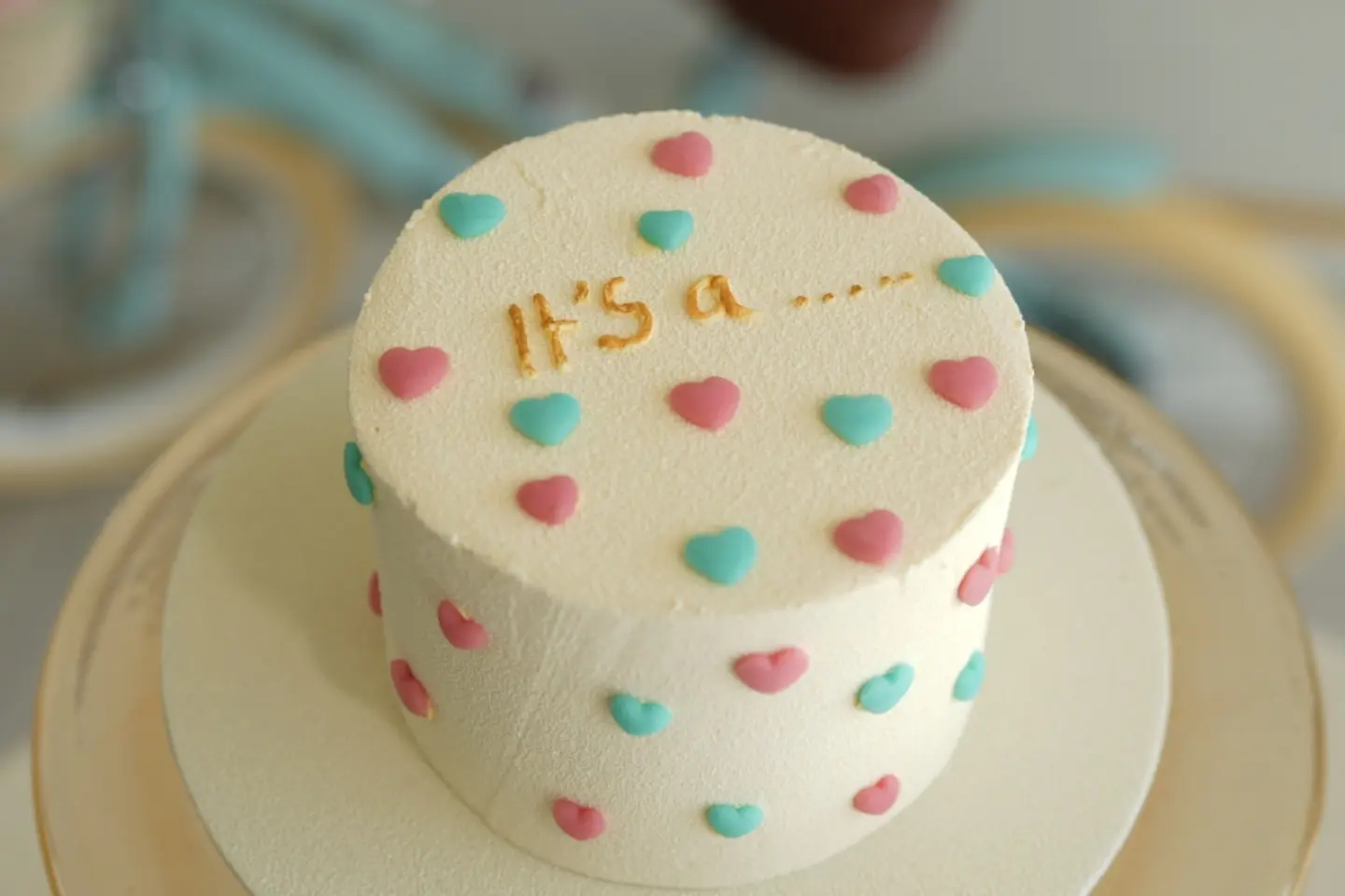 كيكه كشف المولود بنت