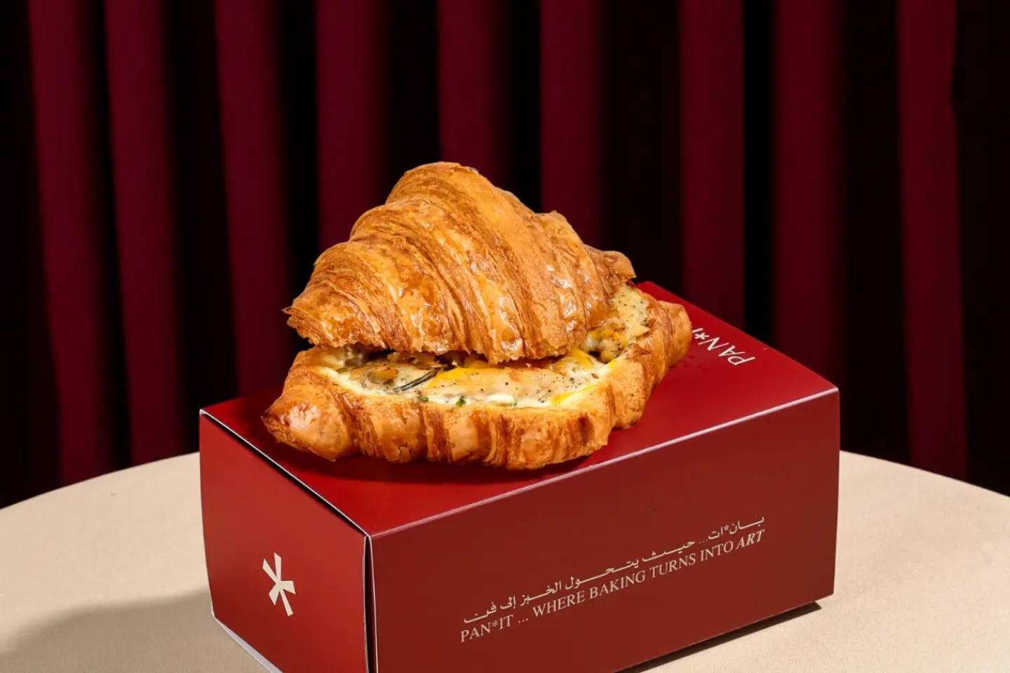 كرواسون دجاج بالرانش