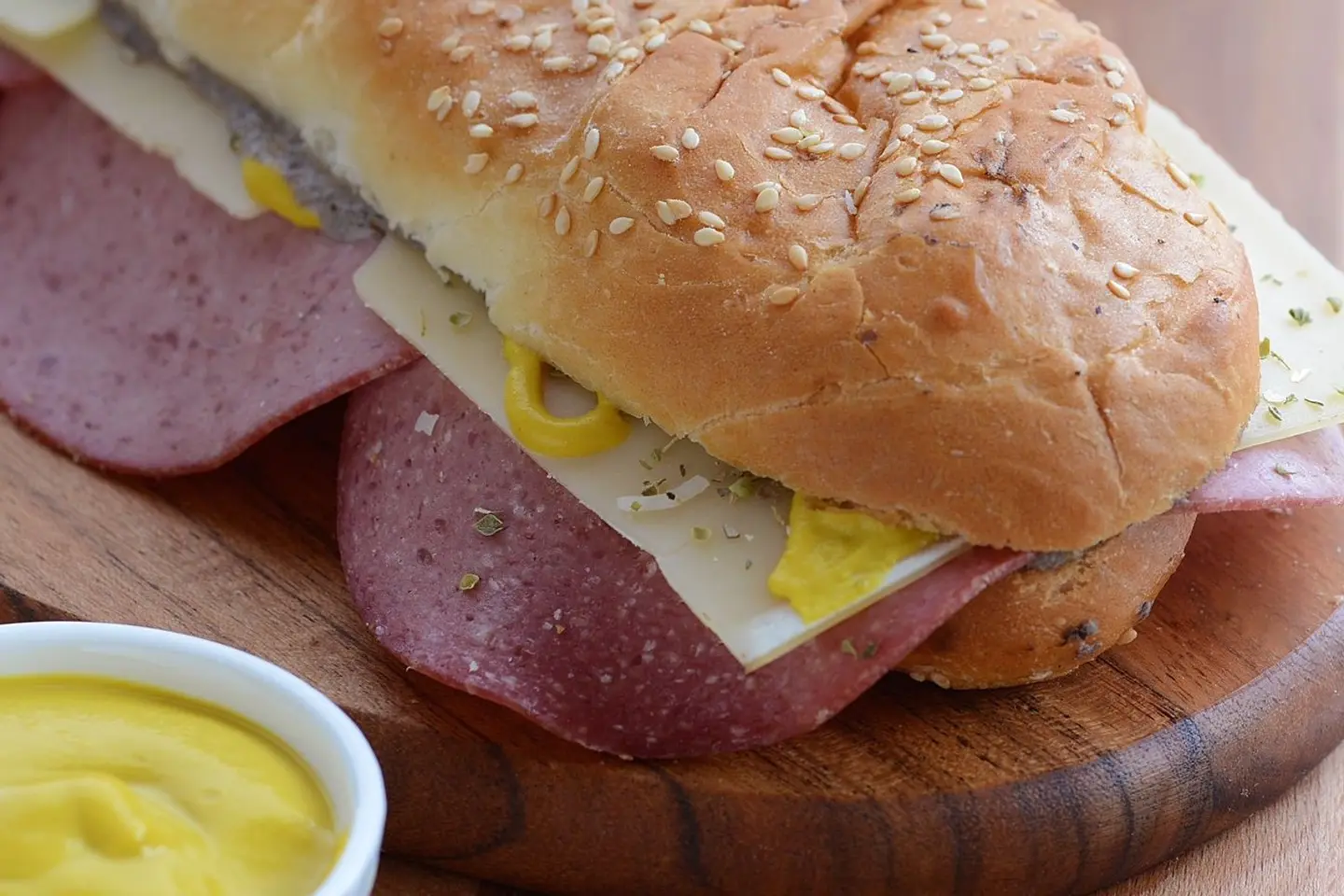 Beef Salami Sandwish