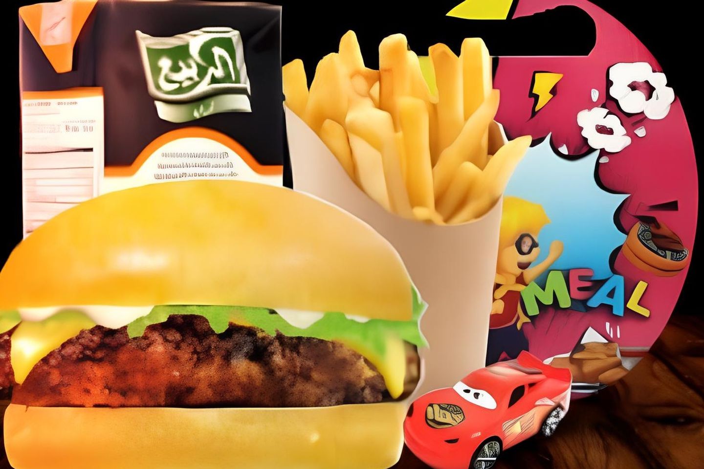 Beef Burger Kids Meal